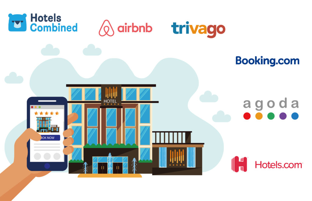 訂房網參考：Hotels.com、Agoda、Booking.com、Trivago、airbna、Hotels Combined